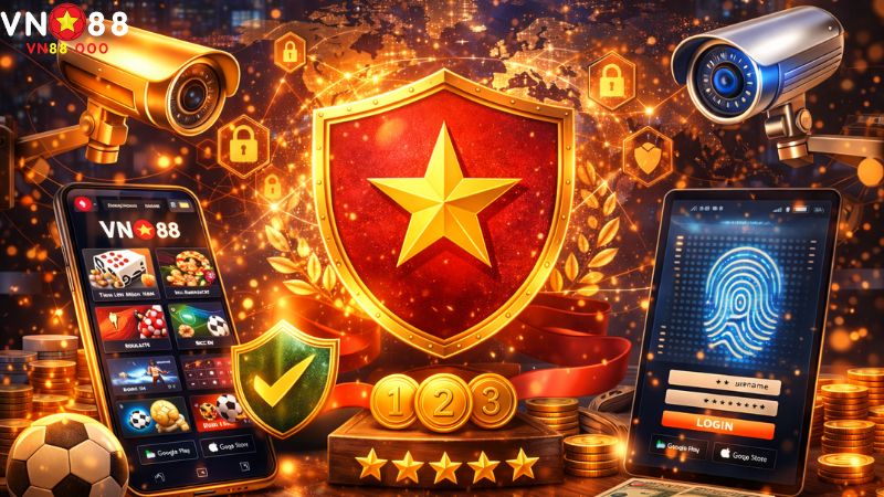 Hệ thống bảo mật siêu hiện đại VN88