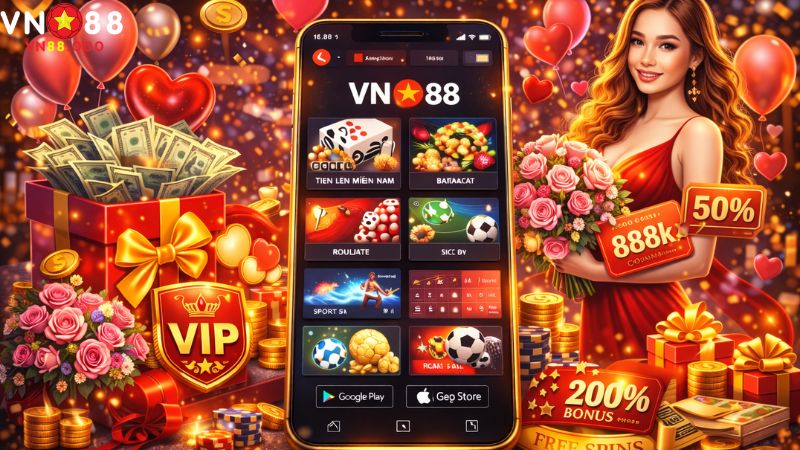 Khuyến mãi VN88 cực hot ngày 8/3