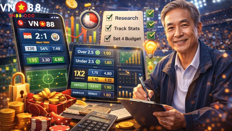 Kinh nghiệm chơi VN88 từ cao thủ