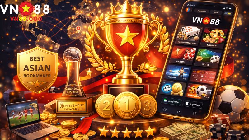 Thành tựu VN88 đạt được trong nhiều năm